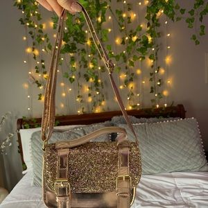 Gold glitter Handbag (LIMITED DEAL)